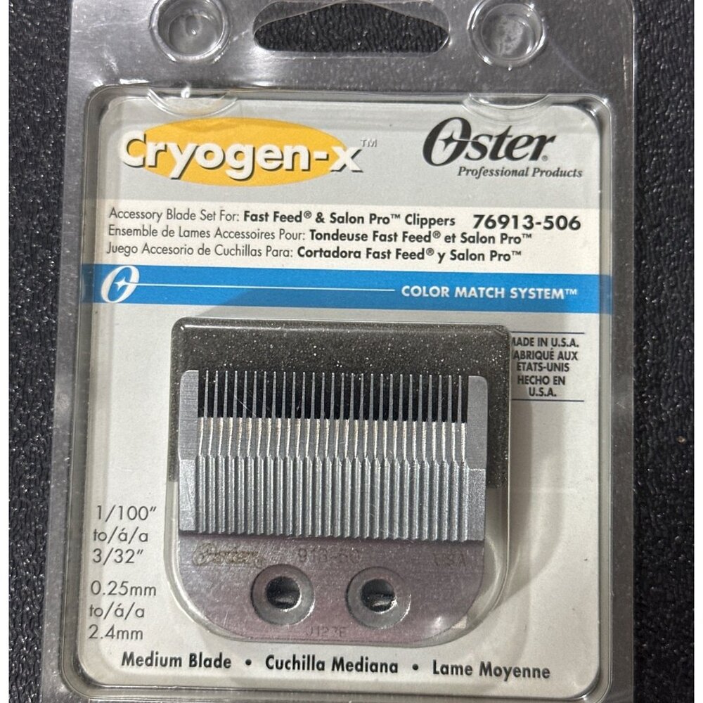 Oster Fast Feed Clipper Replacement Blade 76913-506 Barber Salon Hair Cut 913-50